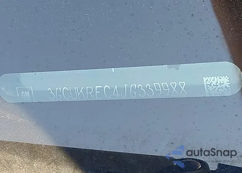 2018 Chevrolet Silverado 1500 1Lt/2Lt z USA, uszkodzony, nr VIN 3GCUKREC4JG339988